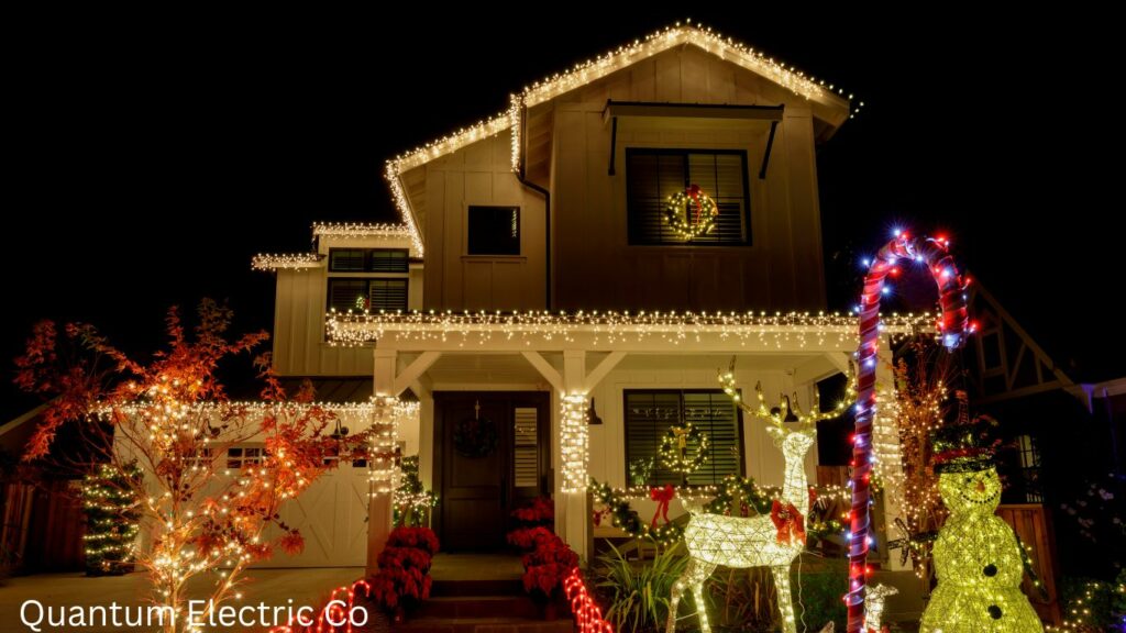 christmas lighting ideas for small house